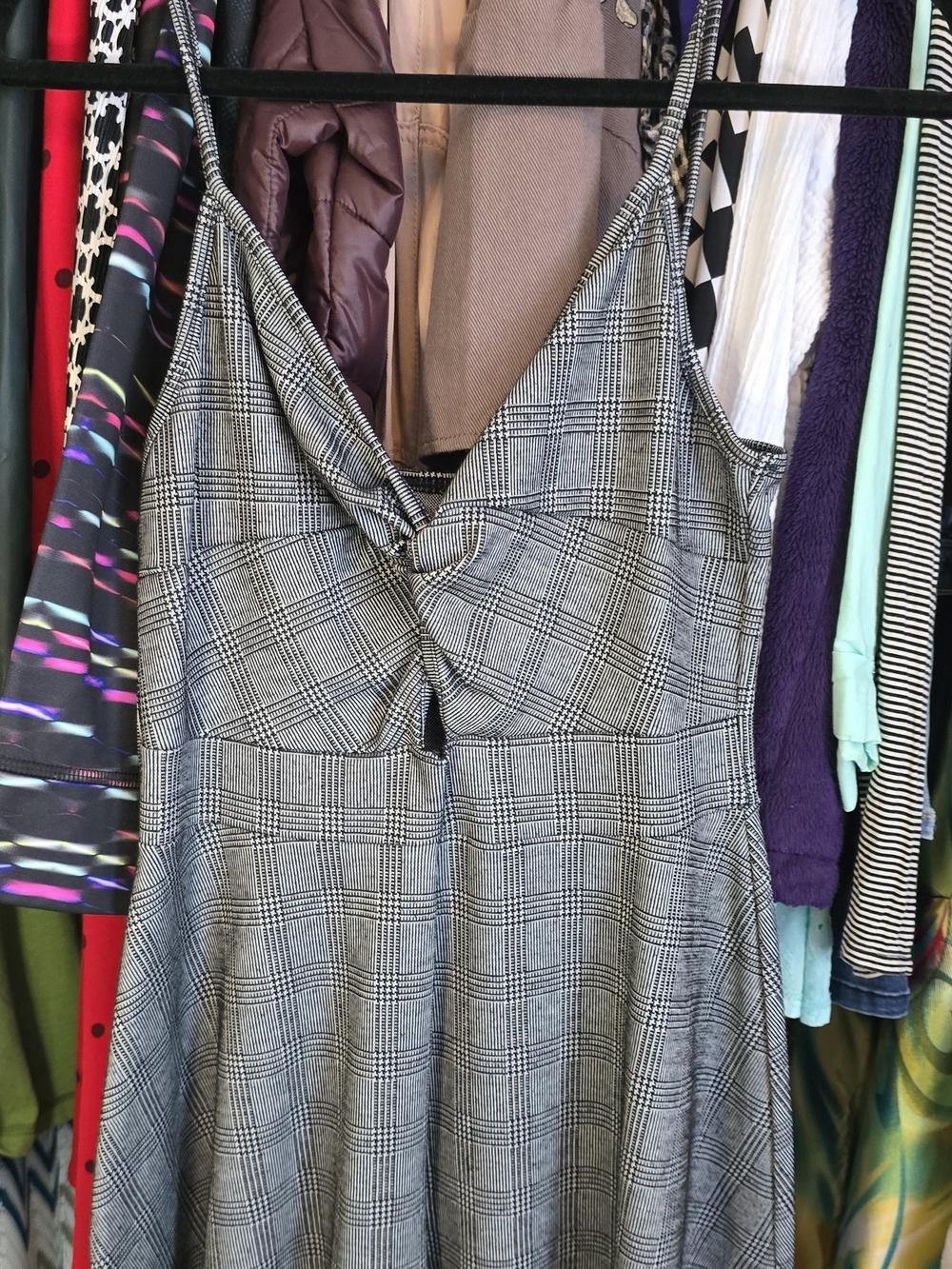 Windsor Black and White Patterned Romper.